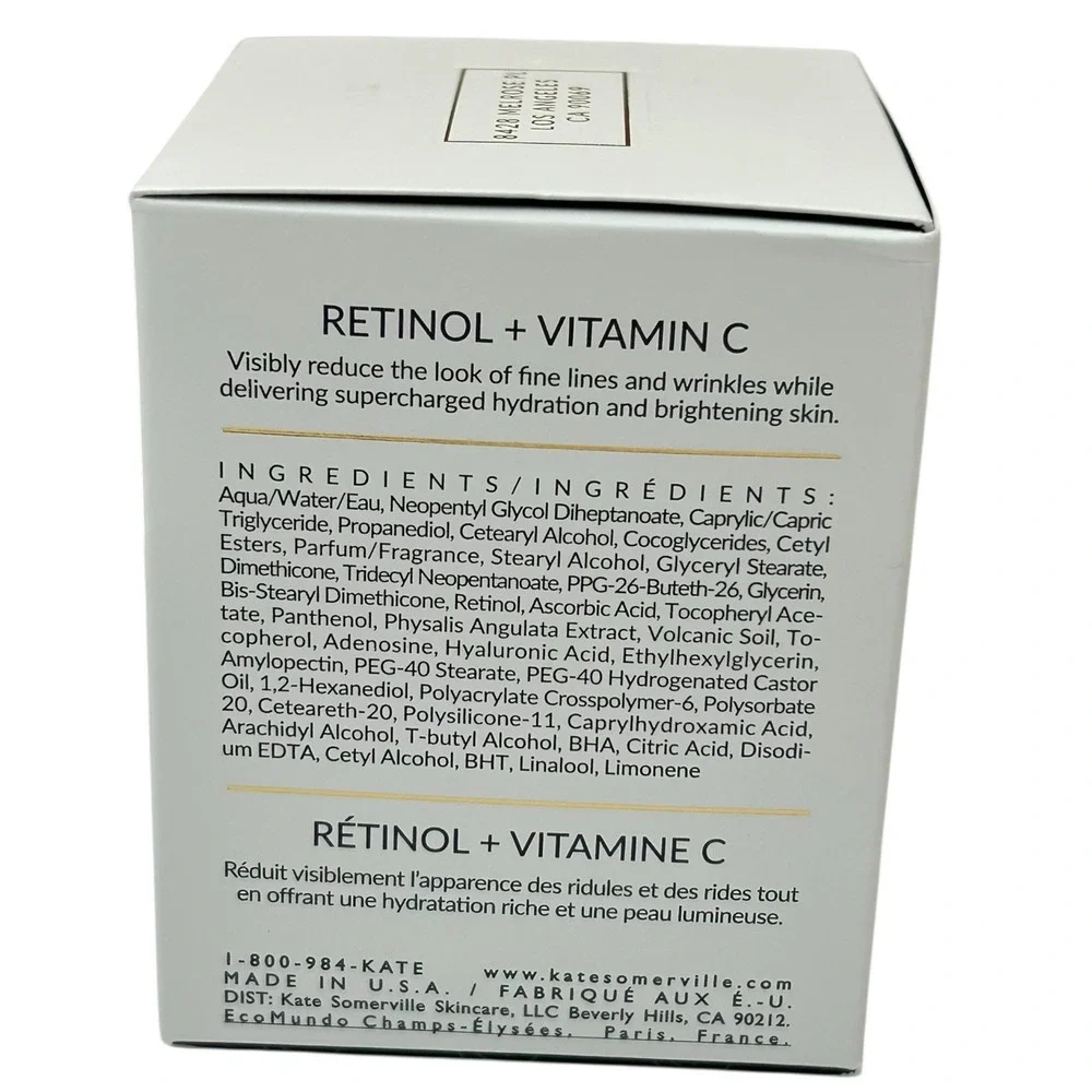 Kate Somerville +Retinol Vitamin C‎ Moisturizer Firm & Brighten 1.7 fl oz